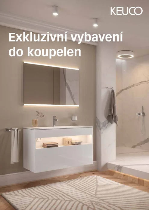 Obálka katalogu Keuco exkluzivní vybavení do koupelny