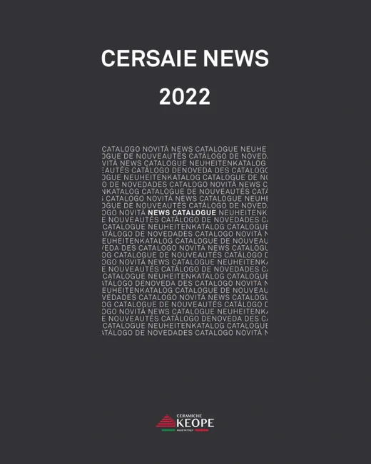 Obálka katalogu Cersaie News 2022