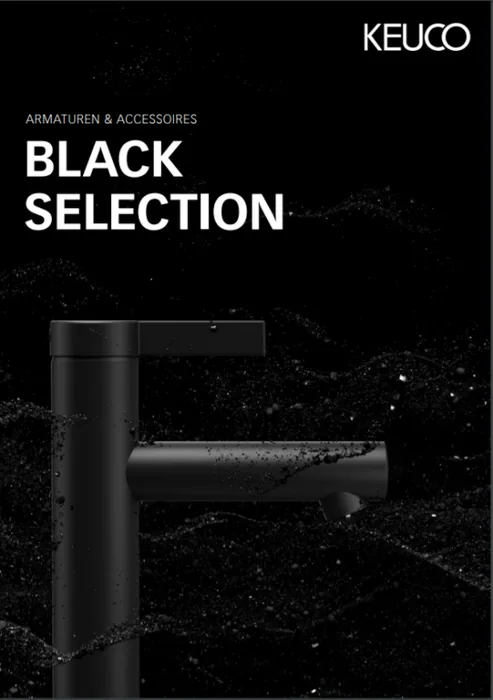 Obálka katalogu Keuco - black selection