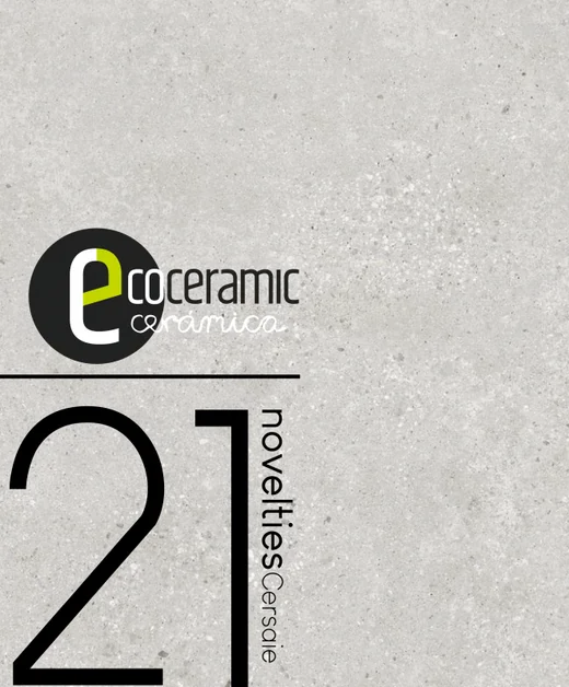 Obálka katalogu Ecoceramic - Cersaie - Novinky 2021