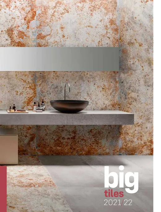 Obálka katalogu Obklady a dlažby - BIG TILES 2021/22