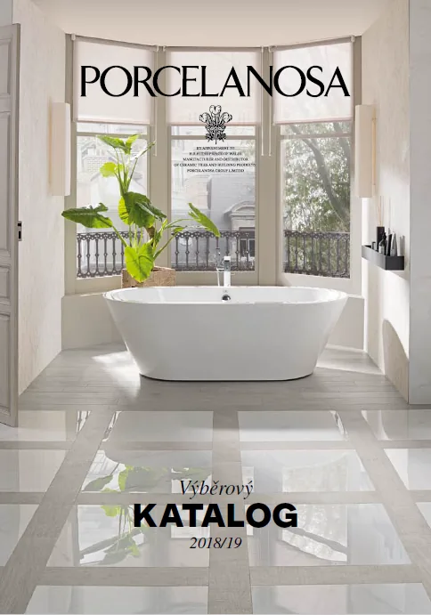 Obálka katalogu PORCELANOSA 2018 - 2019
