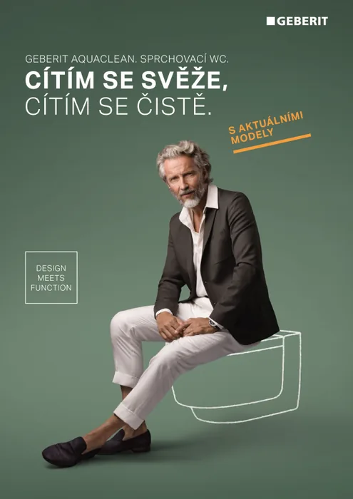 Obálka katalogu Geberit Aquaclean